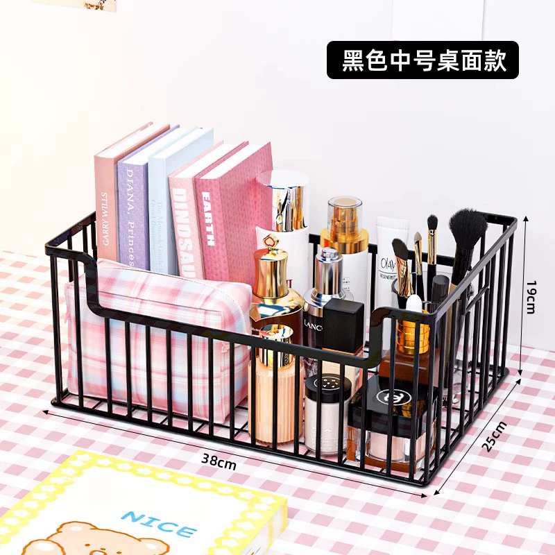 Small movable bookshelf, desktop-to-floor storage with wheels, multi-tier compact organizer
