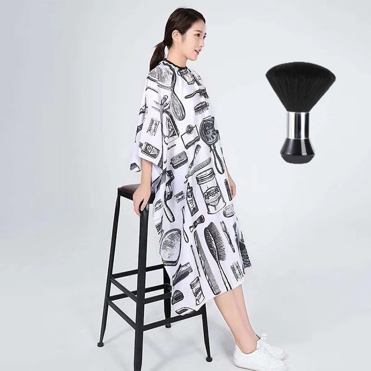 흰색 손 거울 120x140 + 더 스터 브러시