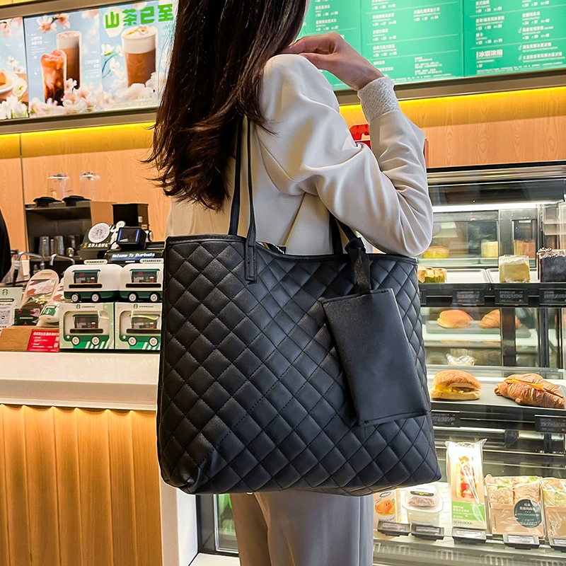 2023 год модная сумка для дам с ромбовой вышивкой большой вместимости tote silk scarf сумка оптом