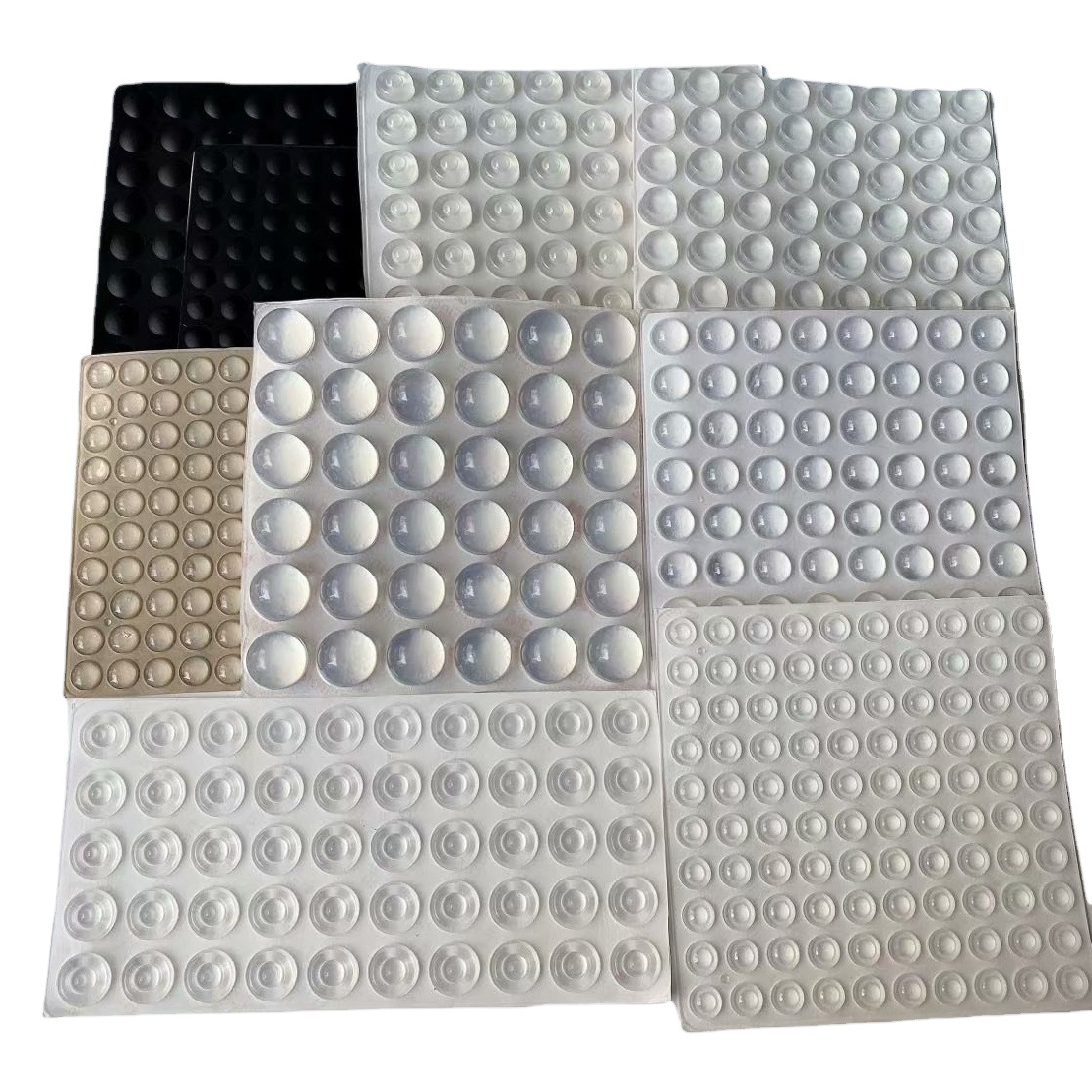 Spot gránulos de goma anticolisión de silicona, almohadilla de silenciador para el hogar, almohadilla de goma de vidrio, almohadilla anticolisión, junta de goma de vidrio, partículas de goma anticolisión