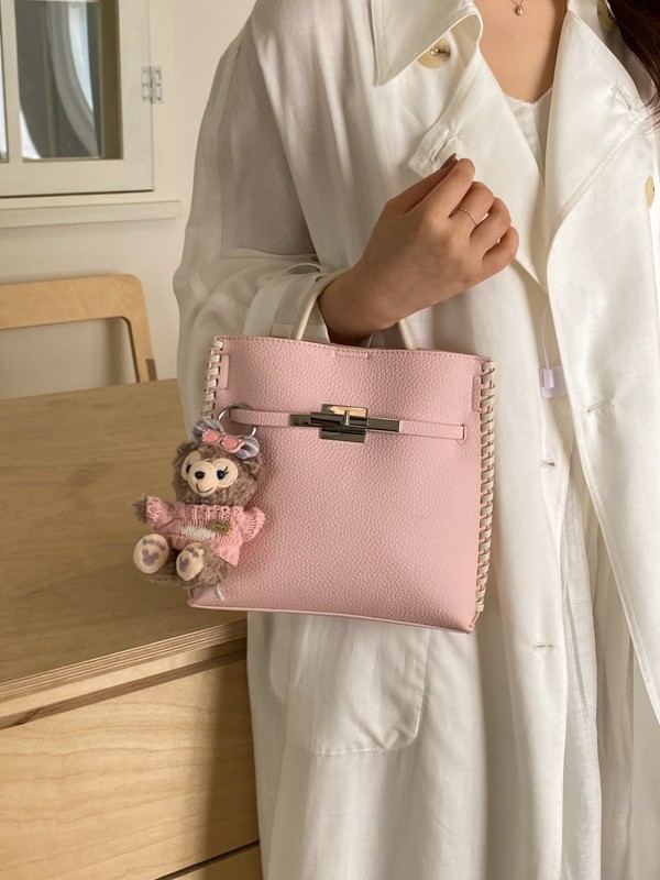 Bolso para mujeres 2026 nuevo estilo de alta calidad de moda tejida bolsa de mano alta textura versátil de viaje mochila de hombro