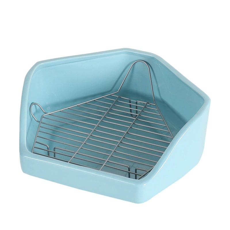 Тоторо керамический большой Туалет Пятиугольный большой вес анти-опрокидывающийся хомяк голландская Свинья Кролик Белка поддон против спрея мочи