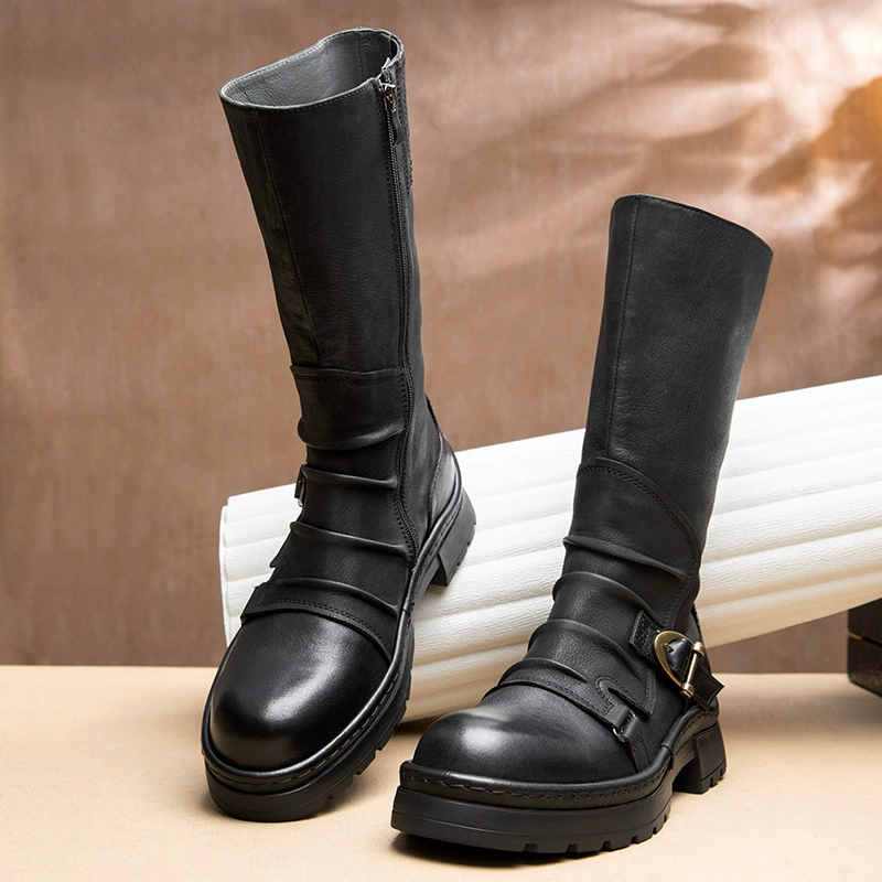 Martin сапоги мужской 2024 осенние и зимние новые сапоги для верховой езды