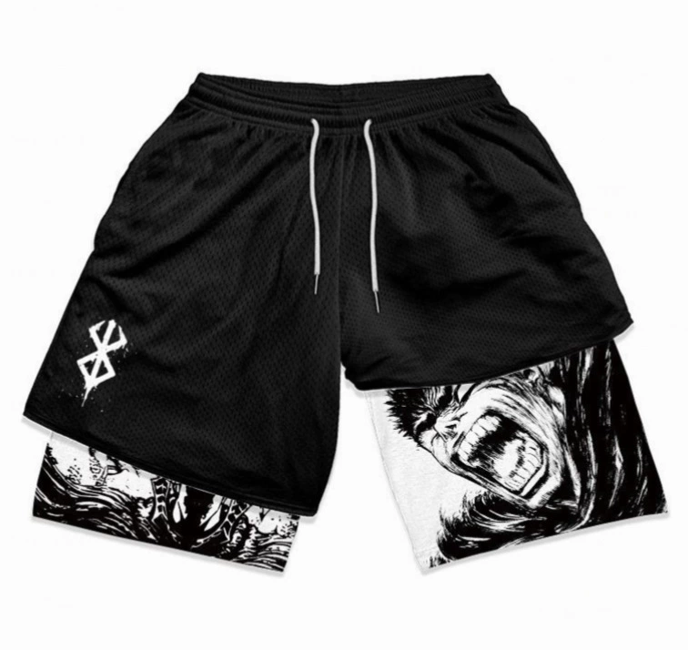 Shorts, beach trousers, 3D digital printing service, Amazon