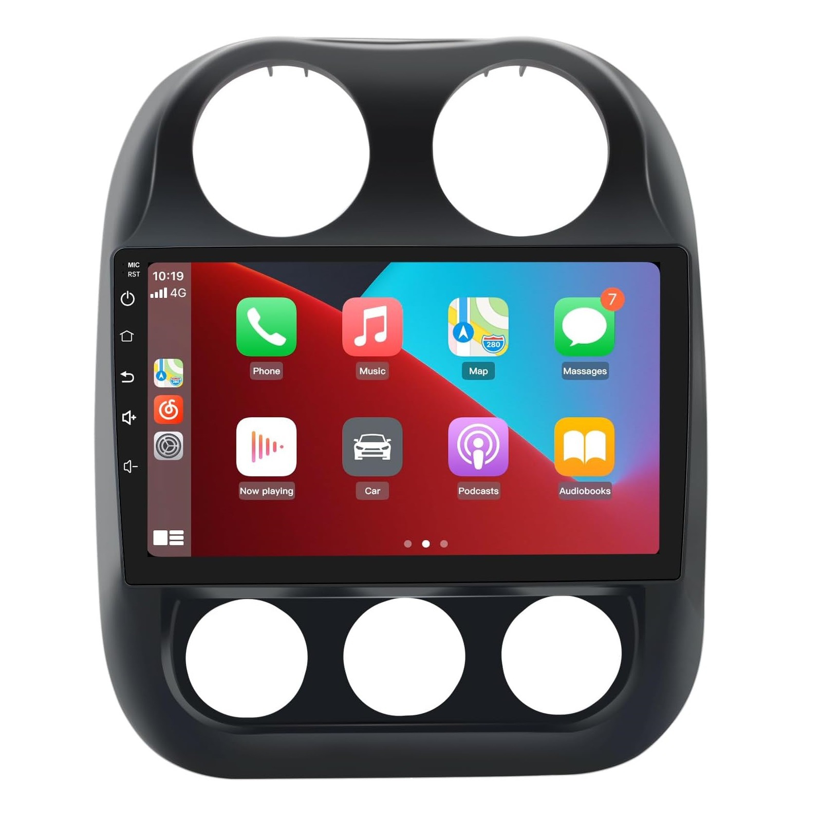 跨境专供适用于吉普指南者安卓大屏导航仪蓝牙GPS carplay播放器