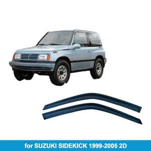 Suitable for Suzuki Suzuki Sidekick 1999-2005 2 Door Rain Shield Side Window Deflector Rain Eyebrow