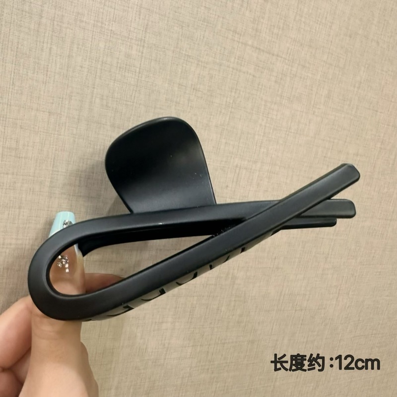 日系高级可爱い透白ポイントファッション多発甘い量大きいサイズ后头部サメ少女ヘアクリップ髪饰り|undefined