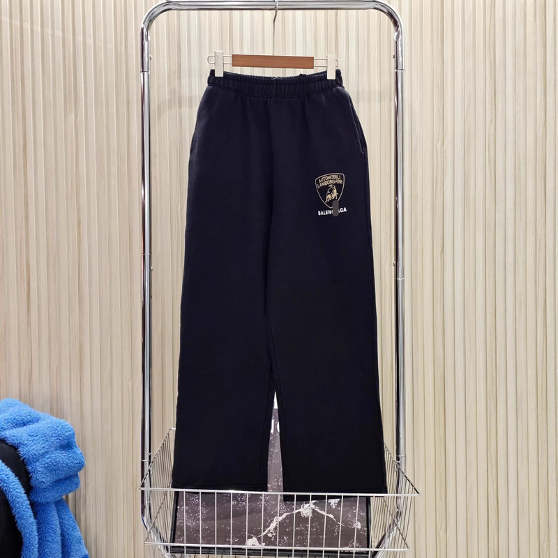 Correct Version High-Quality B Brand 26S New Collaboration Logo Embroidery Trendy Brand Loose-Fit Unisex Sports Sweatpants for Men Correct Version High-Quality B Brand 26S New Collaboration Logo Embroidery Trendy Brand Loose-Fit Unisex Sports Sweatpants for Men