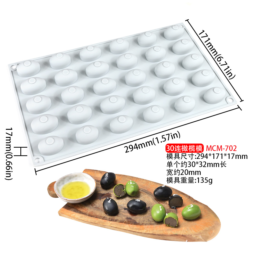 Fruta simulada Luchu Molde de silicona Castaño Ramas de maní Molde de pastel Queso de concha Molde de decoración de plato chino