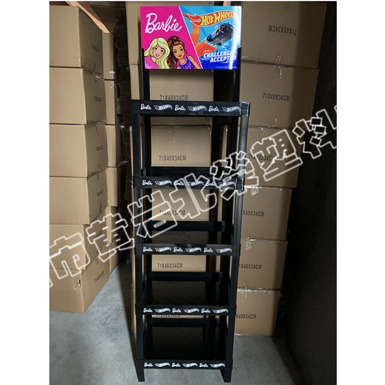 五层53*35超市玩具零食玩偶奶粉辅食奶粉罐头杂货陈列架展示货架