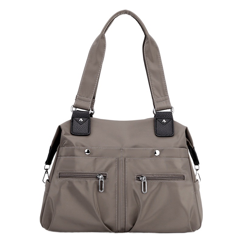 Bolso de mano informal ligero, bolso de lona de gran capacidad para ir al trabajo, bolso cruzado de tela Oxford de moda, bolso de nailon