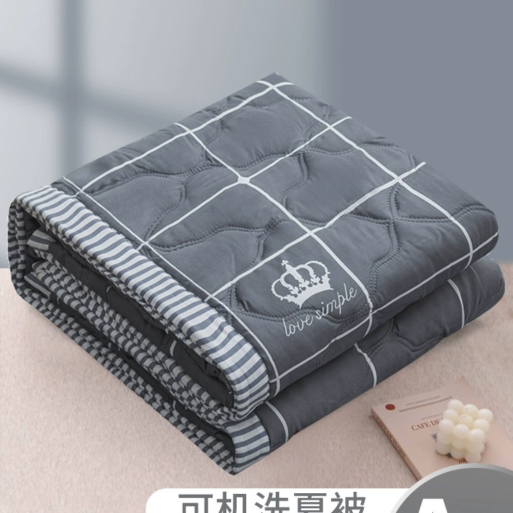 Одеяло для кондиционирования воздуха, летнее прохладное одеяло, летнее одеяло, одинарный сердечник одеяла, летнее одеяло, которое можно стирать в машине, не чистый хлопок, новый стиль весны и осени 2025 года.
