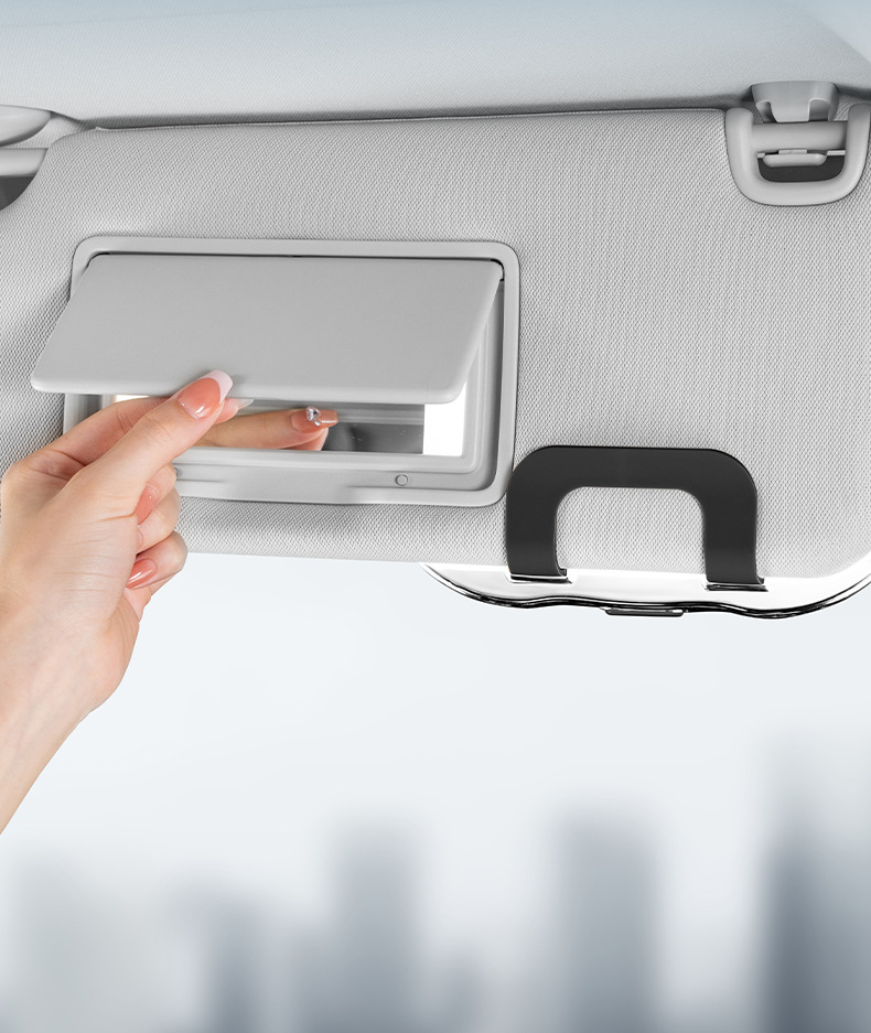 Car Model Car Glasses Case Sun Visor Storage Sunglasses Sunglasses Car Glasses Storage Box Glasses Case Glasses Clip