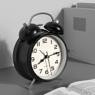 alarm clock student Mute Bedside originality Cartoon Alarm Clock multi-function Metal children Noctilucent Alarm clock