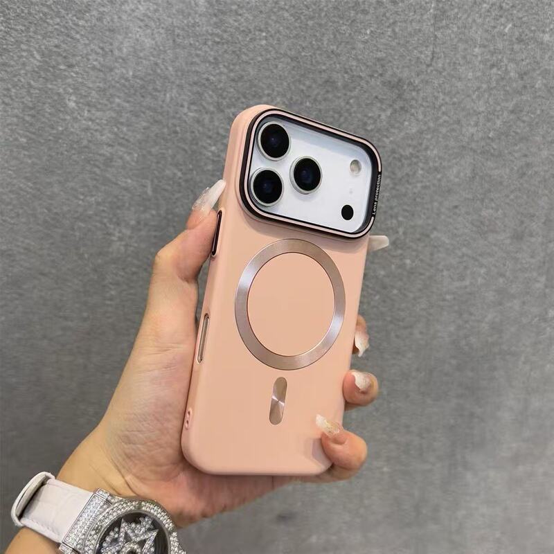 新款iPhone17手机壳适用苹果17promax肤感磨砂硬壳磁吸16高级感男|undefined