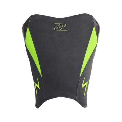 Suitable for Kawasaki Z900 Z900SE front and rear seat cushion modification motorcycle lowering/raising seat cushion assembly 17-24 (Motorcycle cushion) - front-seat-green-design-model-original-seat-height