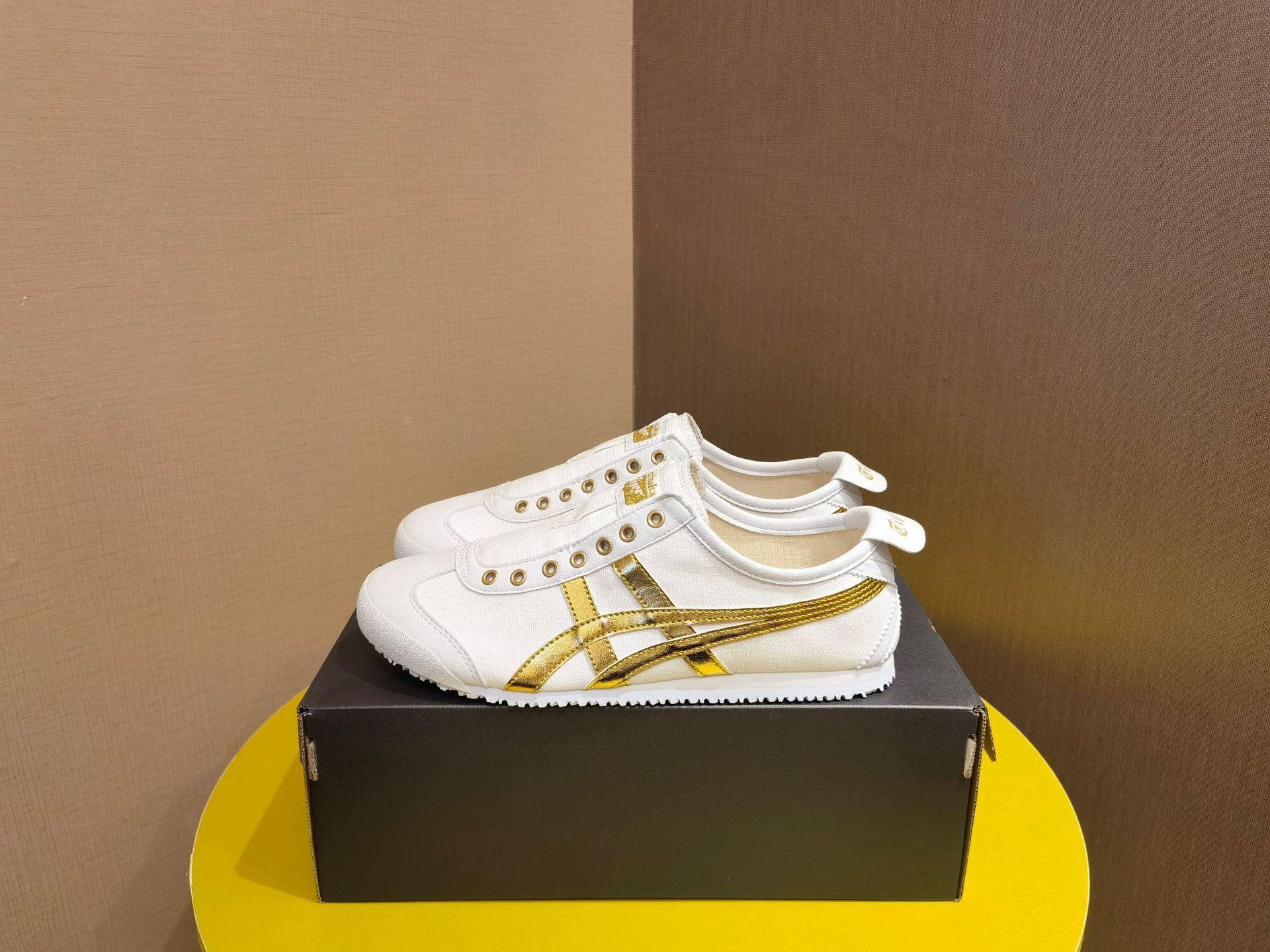 화이트/골드 - 캔버스