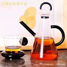 茶具高硼硅玻璃煮英式下午茶用壶水果汁花茶壶杯子套装冷水壶轻奢
