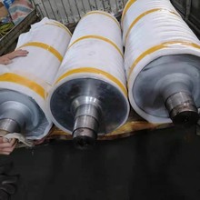 大小滚筒包胶硅胶辊橡胶辊精磨粗磨钢辊气涨压花砂纹辊筒铝导辊