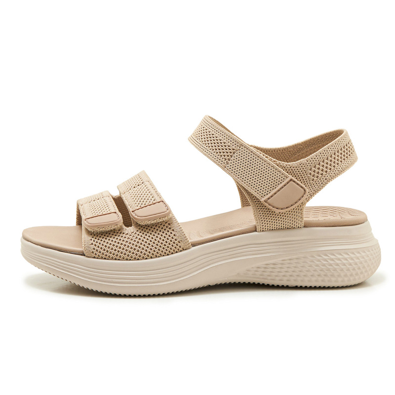 H8928-19 Breathable Fly-Woven Mesh Thick-Soled Sandals for Women with Velcro Straps and Soft Soles That Are Comfortable for Long Wear and Do Not Tire Your Feet, Suitable for Daily Casual Wear H8928-19 Breathable Fly-Woven Mesh Thick-Soled Sandals for Women with Velcro Straps and Soft Soles That Are Comfortable for Long Wear and Do Not Tire Your Feet, Suitable for Daily Casual Wear
