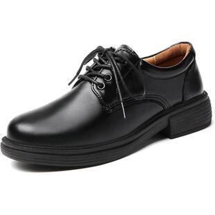 X 3525  Lace-Up Chunky Heel Shoes ϵ���ָ�ŮЬ