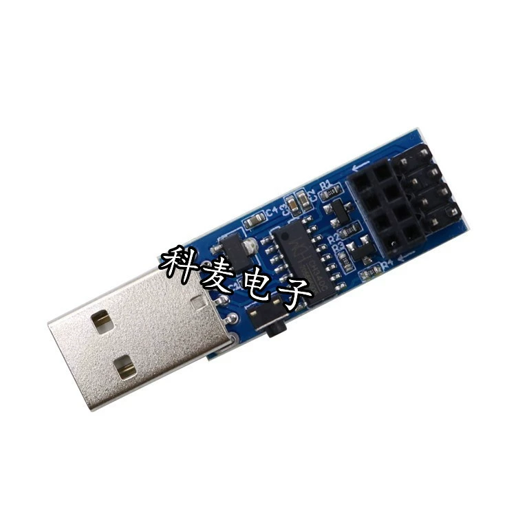 CH340C программатор и загрузчик для ESP8266 ESP-01 ESP-01S модуль Wi‑Fi, отладчик