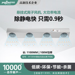 悬挂式离子风机 两/三/四头离子风扇 静电消除器 风机长度可定