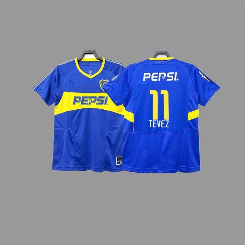 Ретро футбольные формы Boca Carlos Need Ronaldo Bajo Beckham Zidane Maldini AC Ronaldo майка