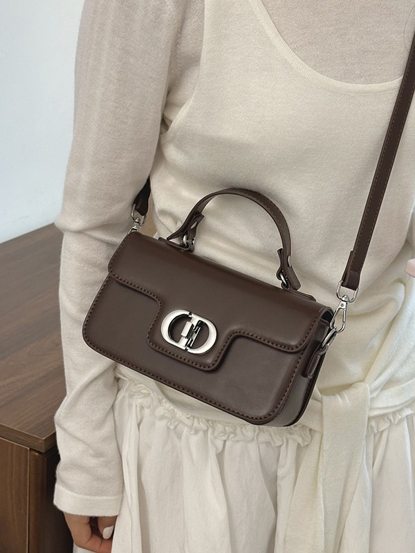 Nicho de alta sensación francesa bolso de mano transfronterizo mujer de textura universal bolso de hombro pequeño bolso de moda de viaje