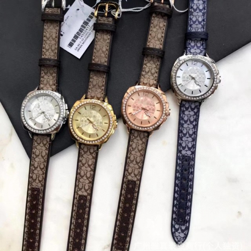 Micro-Business Delivery of Presbyopic Leather Belts for Women, Watch Source Supply Station, Aliexpress Cross-Border Foreign Trade