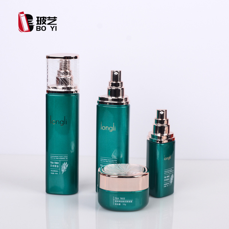 新款现货三角形护肤玻璃瓶水乳膏霜玻璃分装瓶高档化妆品玻璃|undefined