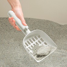 猫砂铲猫屎铲子韩国大号猫咪便铲豆腐砂小细孔长柄膨润土猫沙铲