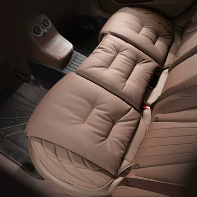 Seat cushion, seat cover Roewe rx5/ei5/ei6/350/i5/i6/rx3 car seat - s-model-anti-stain-leather-chestnut-brown-rear-seat-cover