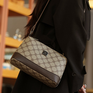 Golanda Brand Autumn and Winter New All-match Multi-layer Crossbody Small Bag Retro Fashion Shoulder Crossbody Women's Bag