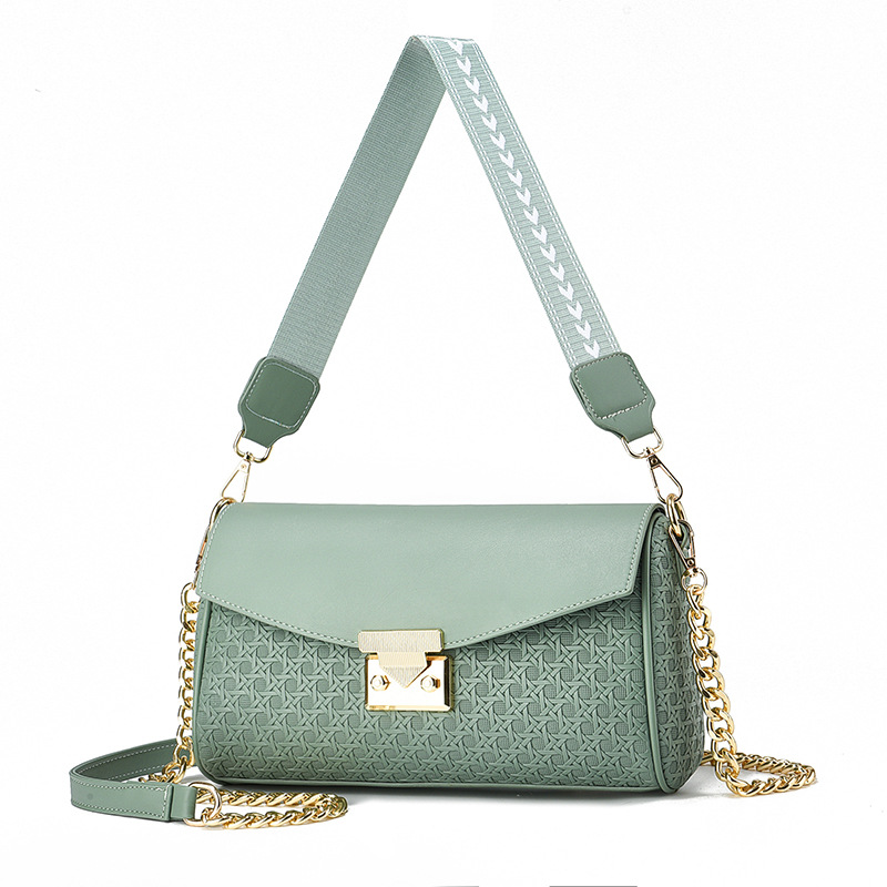 Elegante gestructureerde kleine vierkante dames schoudertas_voghion.com