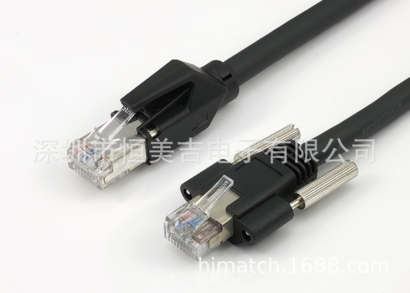 高柔耐弯折防油CAT6 6类千兆拖链网络相机线 GiGE工业相机线