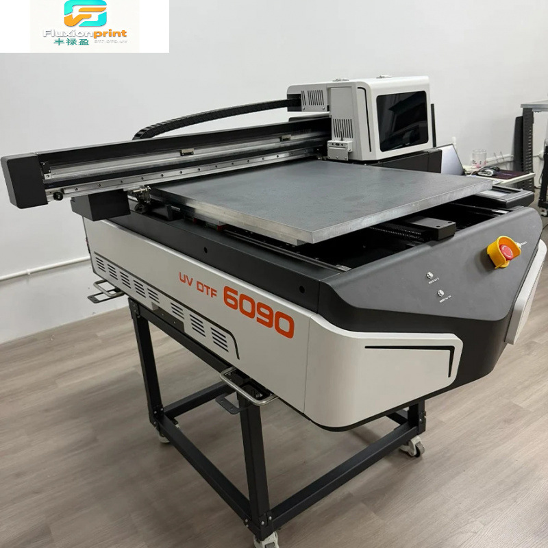UV DTF çap maşını, rulon laminasiya və flatbed ilə