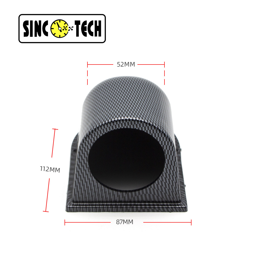 Car Instrument Modification Universal Single Hole Double Hole Three Hole Instrument Frame 52mm Triple Instrument Holder Instrument Cover