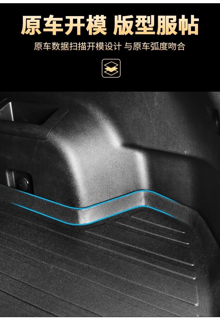 Suitable for Fengshen AX7, Fengshen AX7/AX7 PRO, Fengxing T5, Fengxing T5-EVO trunk mat, eco-friendly