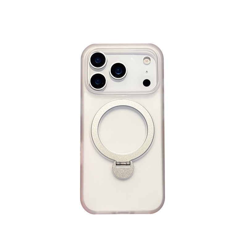 适用iPhone17Promax旋音支架磁吸手机壳苹果17Air磨砂肤感保护套|undefined