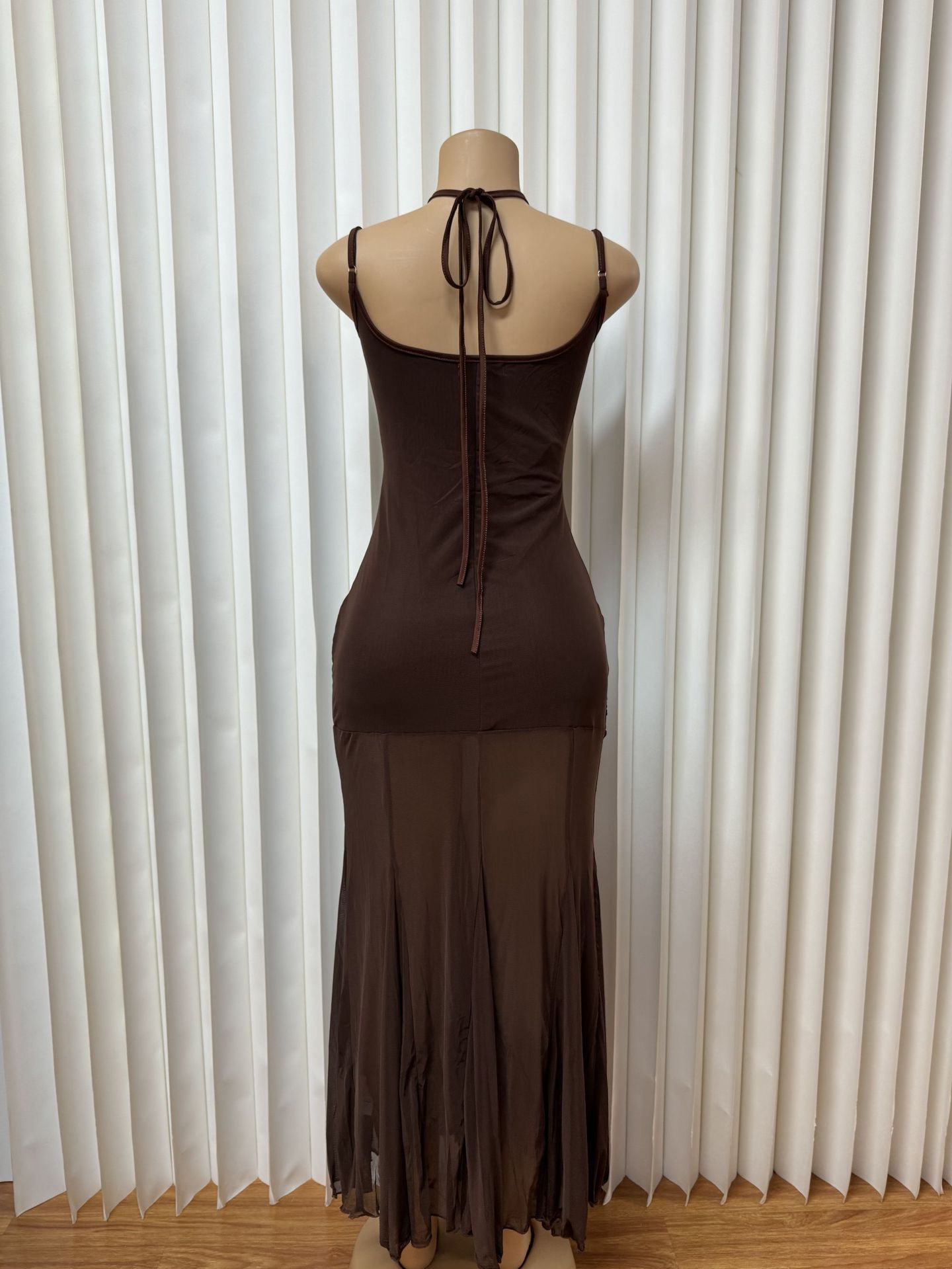 Sensational Cut-Out Bodycon Mermaid Mini Dress With Lace-Up Detail | Sexy High-Waisted Bustier Dress For Vacation & Night Out_ecoleips.com
