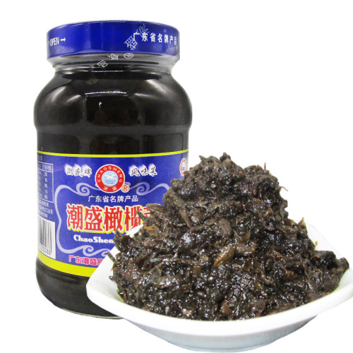 Chaozhou Specialty Chao Sheng Pickled Olives Hong Kong Pickled Olives Spinach Pickled Mustard Greens Preserved Vegetables Rice Accompanying Sauce Condiments Fast Food Wholesale