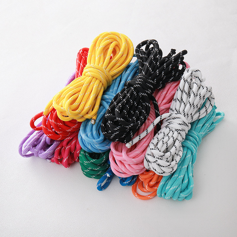 Miu Style 5mm Braided Lanyard Five-Colorful DIY Bag Hanging Paracord Keychain Handmade Polyester Fashion Mobile Phone Chain