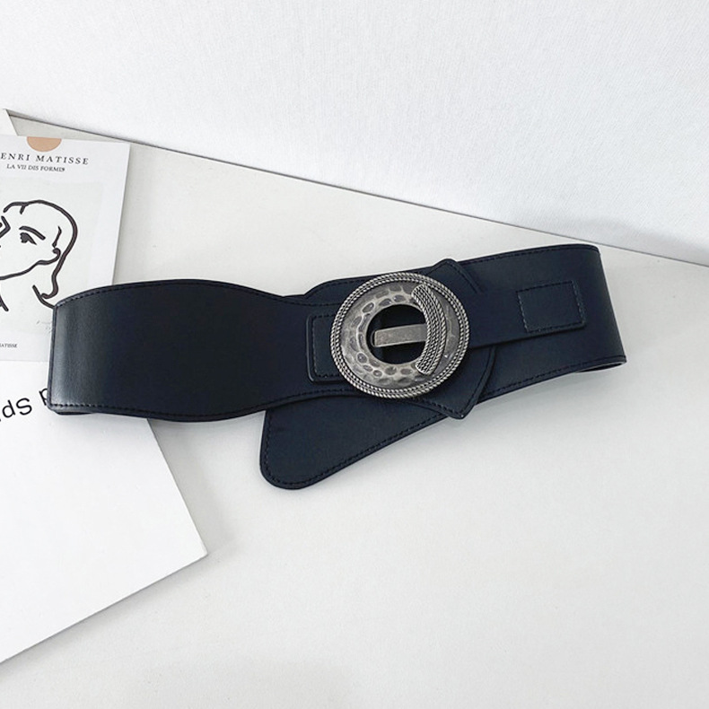 Nuovo cappotto ultra largo con coprivita, versione coreana Cintura elastica in vita versatile, decorazione da donna con gonna maglione_voghion.com