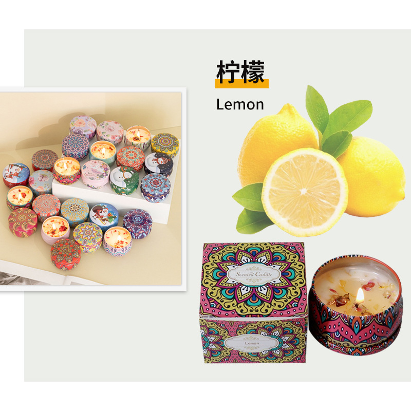 Flores secas, velas de aromaterapia, recuerdos de boda, fragancias, día de San Valentín romántico, regalos de cumpleaños, velas de soja, adornos para el hogar