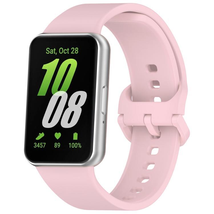 xDfind pulsera de silicona de hebilla de color sólido para Samsung Galaxy Fit3 SM-R390