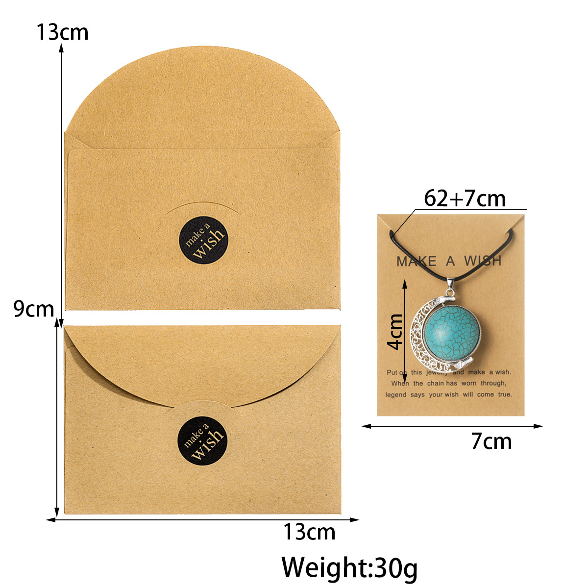 Geometric Moon Retro Classic Style Alloy Pendant Necklace Wholesale display picture 3