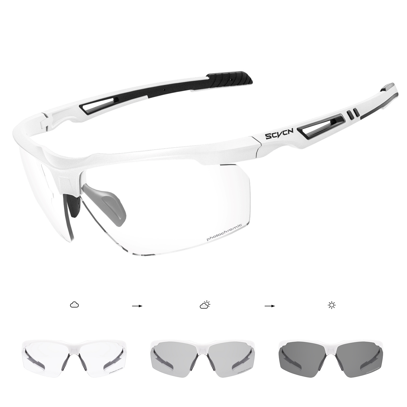 Gafas Polarizadas Deportivas TR90 con Protección UV para Ciclismo y Pesca