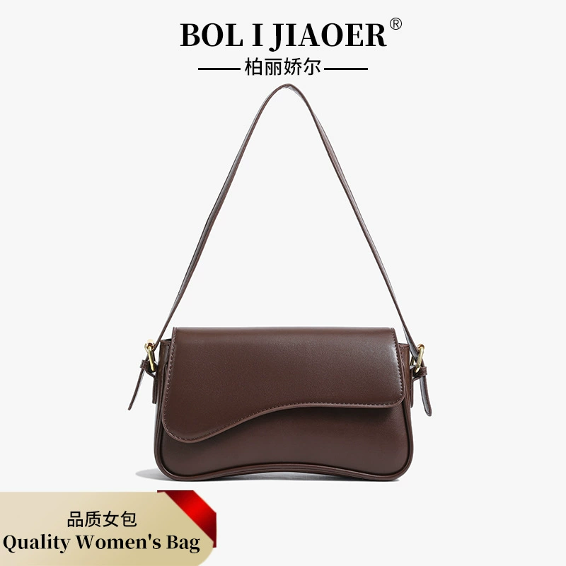 Плечевая сумка BOL I JIAOER небольшая подмышечная модель, универсальная 25×6×16 см, 0,5 кг