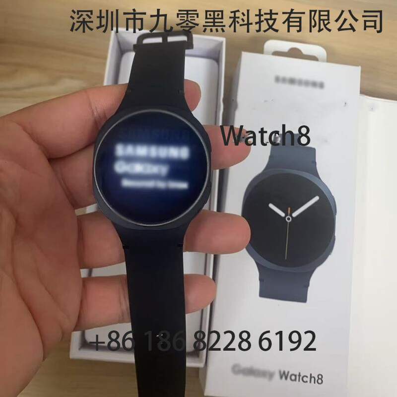 2025 New Model Galaxy Watch8 Square and Round Smart Sports Watch 1:1 Boot-Up Logo Watch 44mm
